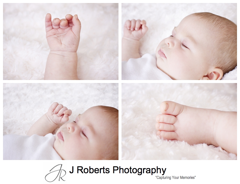 Close up portraits of a baby boy - sydney baby portrait photography